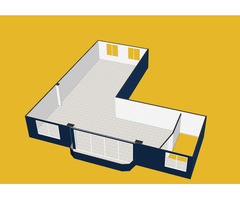 Центр! Торгове приміщення біля Ратуші, 120 кв/м, 2 поверх