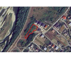 Ділянка в Угорниках під будівництво таунхаусу, 1-2 особняків, з документами, адресою і фундаментами,